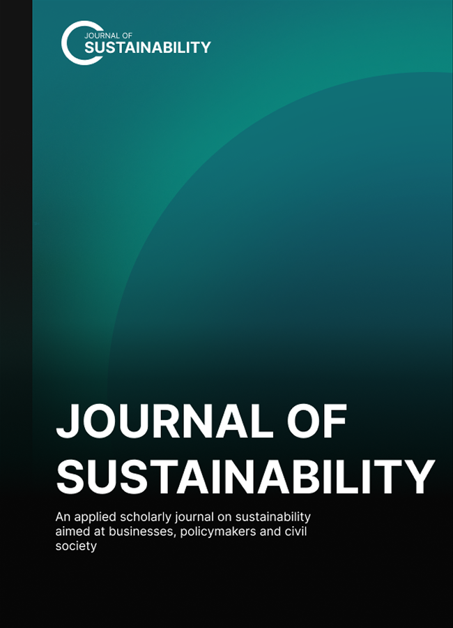 Journal of Sustainability Cover